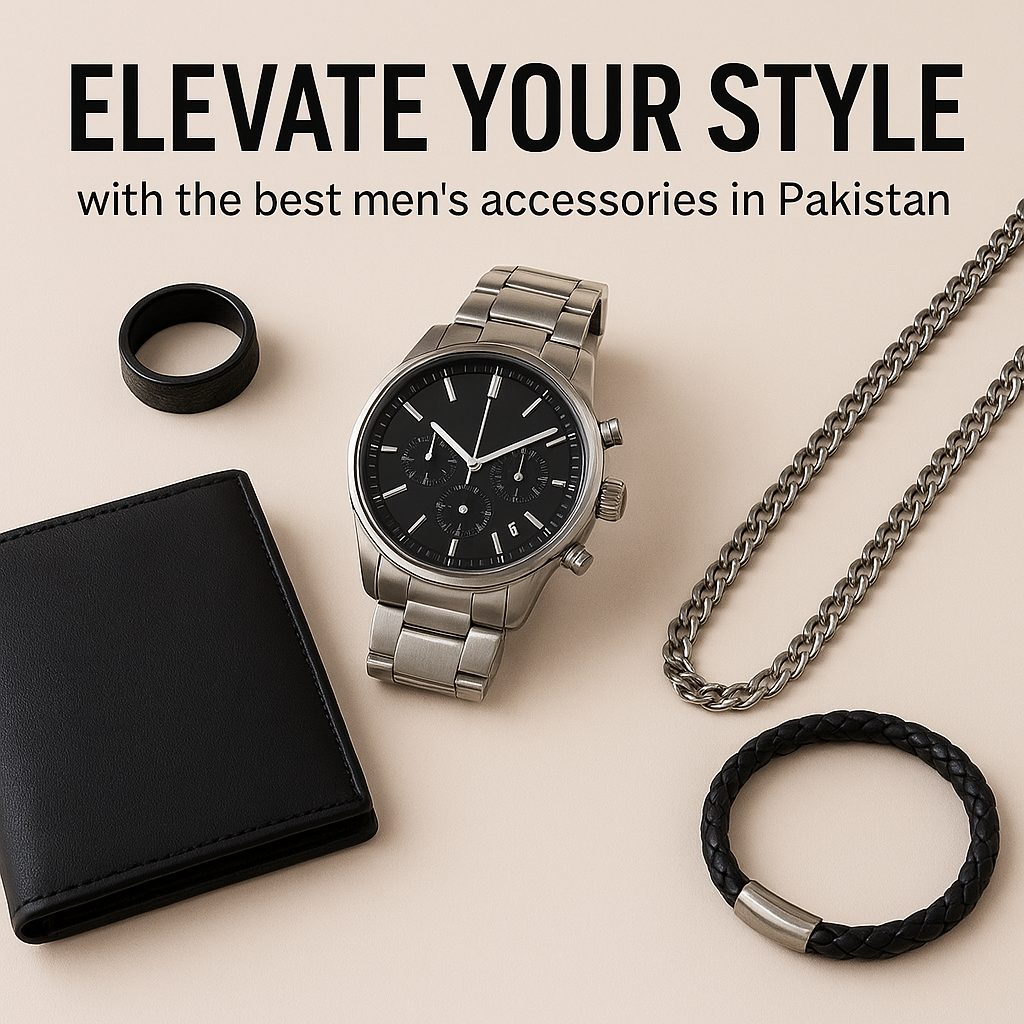 Elevate Your Style with the Best Men’s Accessories in Pakistan
