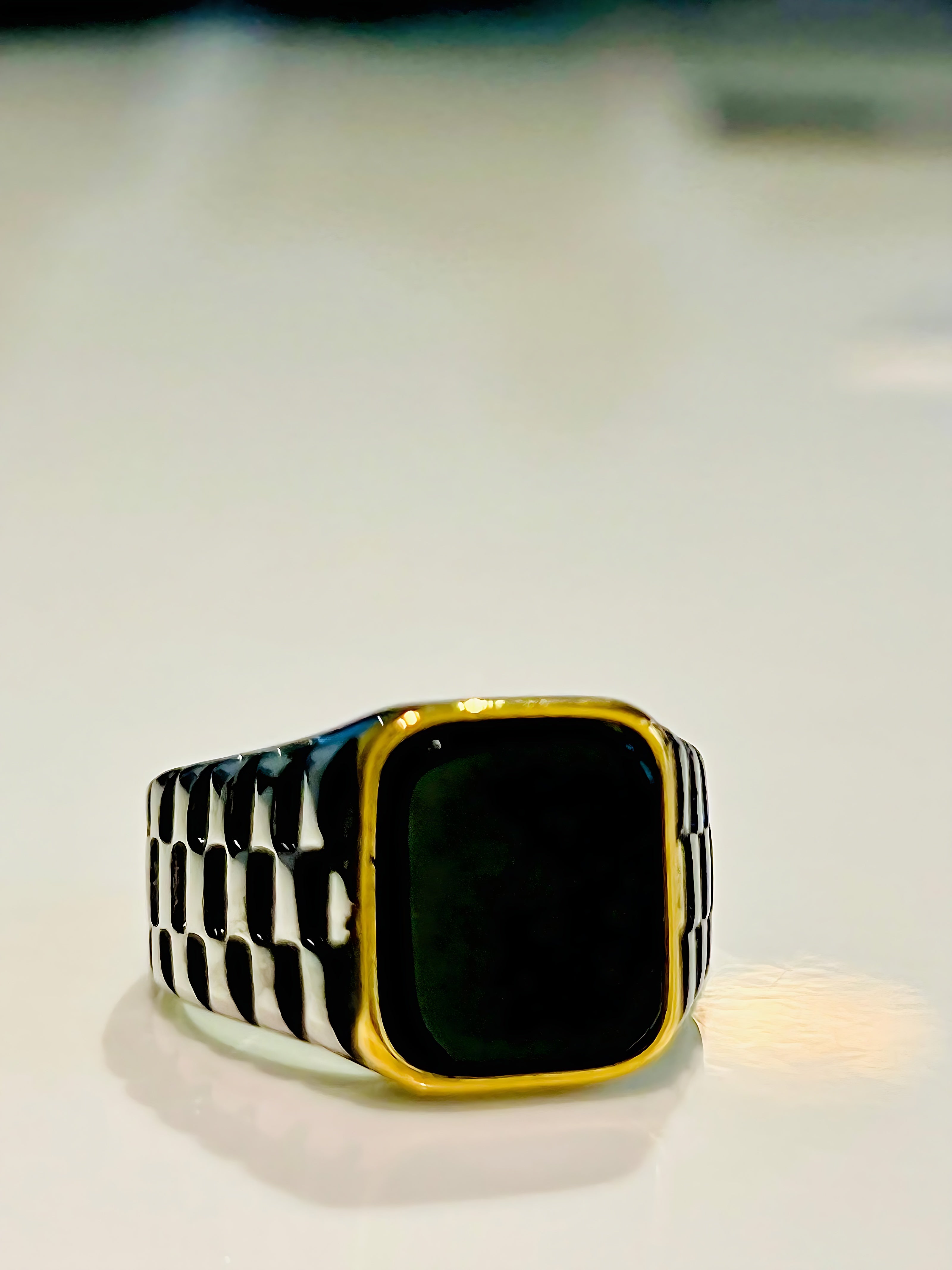 Stainless Steel Men’s Ring _ Modern Gentleman Ring Kstylez